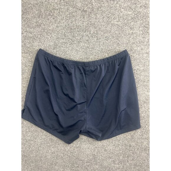Nivo Shorts Women's Medium Navy Blue Pull On Elastic Waist Athletic Hi Rise - Picture 6 of 7